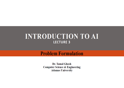 Lecture 3 Problem Formulation
